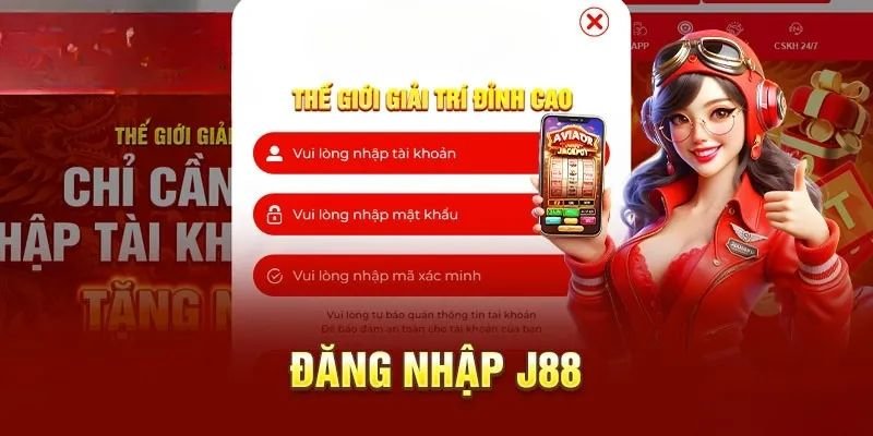 J88 giải đáp mọi thắc mắc khi đăng nhập của người chơi